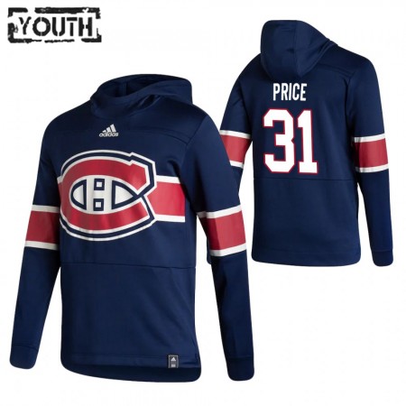 Montreal Canadiens Carey Price 31 2020-21 Reverse Retro Sawyer Hoodie - Criança